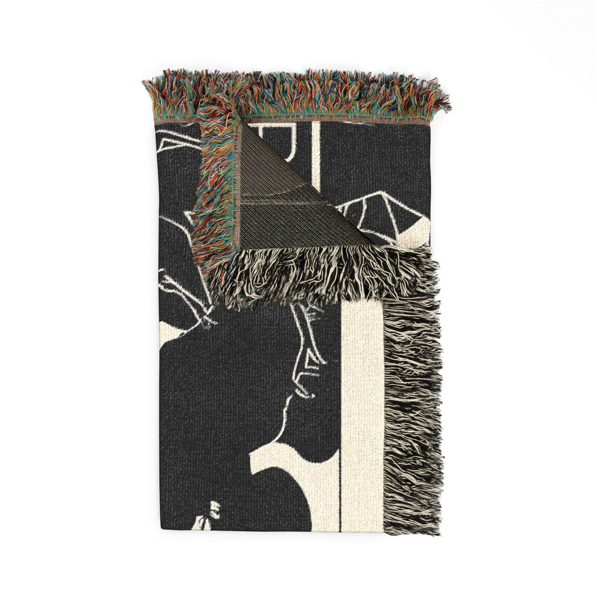 x Pemberley Estate Modernist Woven Blanket | Literary Home Decor - Jane Austen