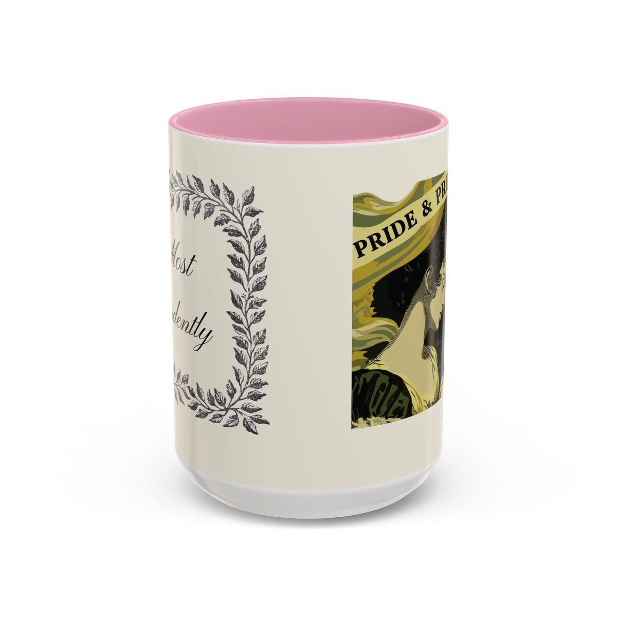 Pride & Prejudice Ceramic Mug – Jane Austen Vintage Romance Coffee Cup