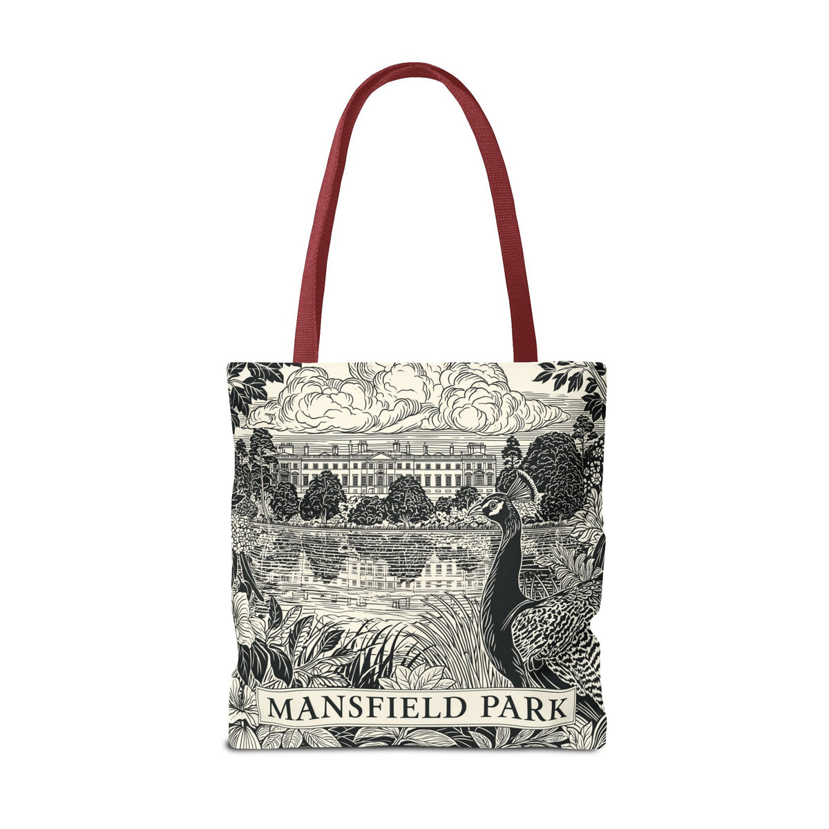 Mansfield Park Vintage Illustration Tote Bag