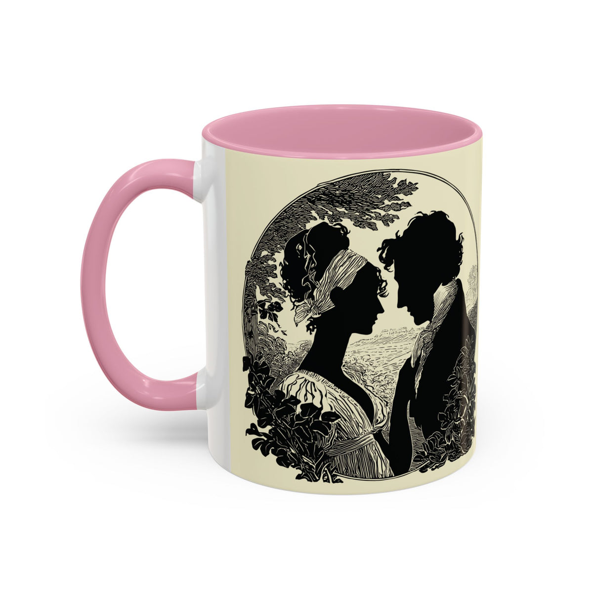 Most Ardently Floral Coffee Mug — Vintage Romantic Quote Mug (11oz & 15oz)