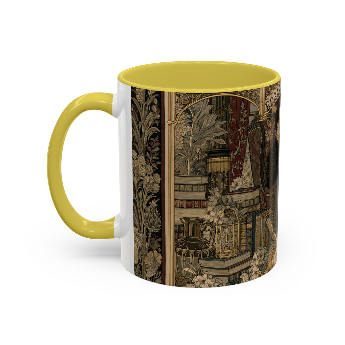 Edgar Allan Poe portrait Mug | Literary Gothic coffee mug