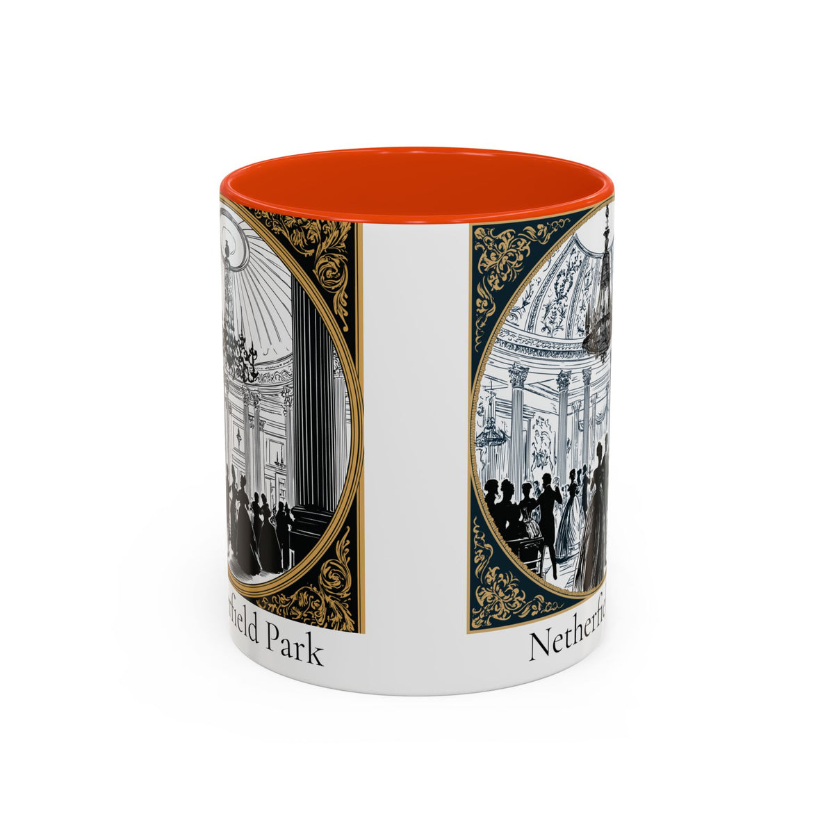 Netherfield Park Ballroom Scene Mug | 11oz 15oz Color Accent