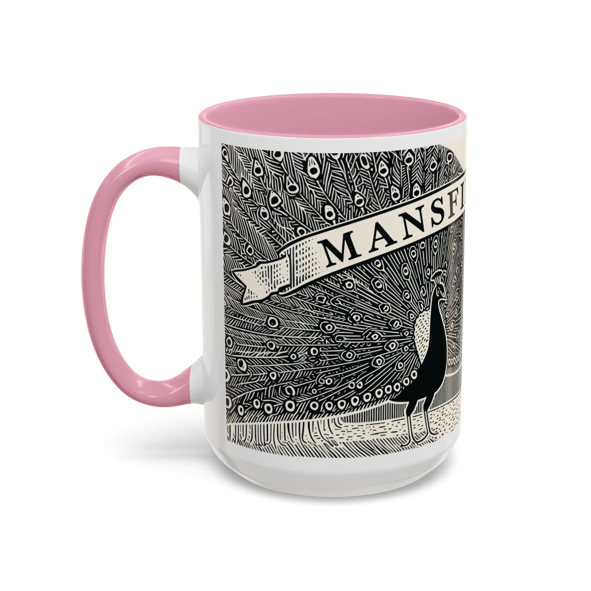 Mansfield Park illustration Mug | Peacock & Estate ceramic mug