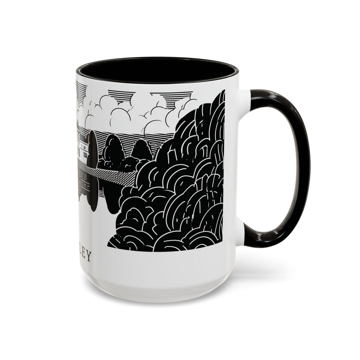 Pemberley Estate Illustration Mug | Ceramic Coffee Cup