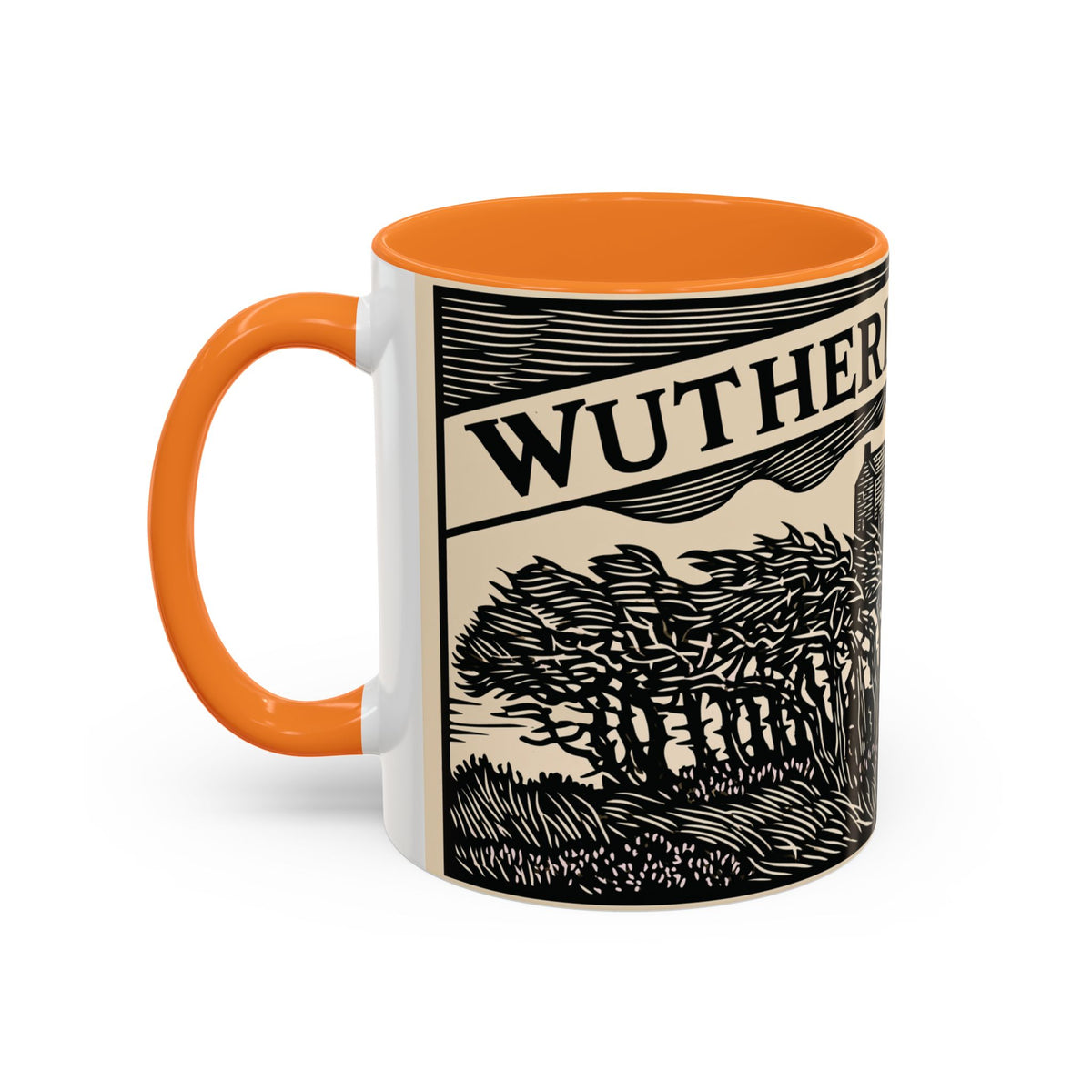 Wuthering Heights Coffee Mug | Emily Brontë Literary Design Mug