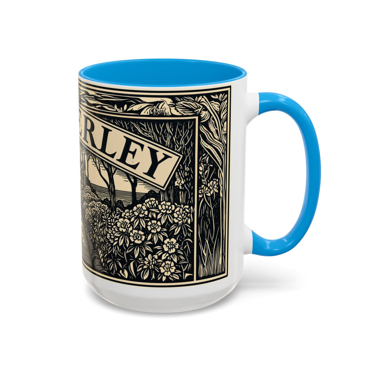 Manderley Estate Illustration Mug | Ceramic Coffee Cup