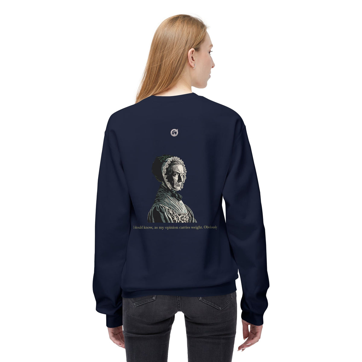 Pianoforte Comfort Sweatshirt — 'I Should Have Been a Great Proficient' Graphic Crewneck