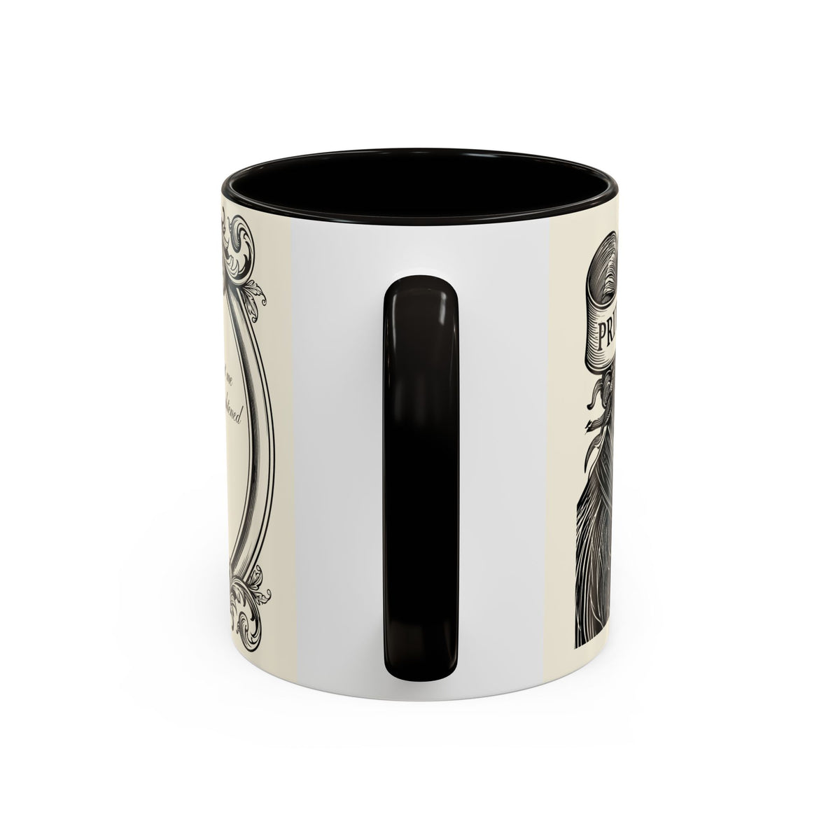 Quote from Pride & Prejudice Vintage Floral Mug — “Pride & Prejudice” Ceramic Book Lover Mug (11oz/15oz)