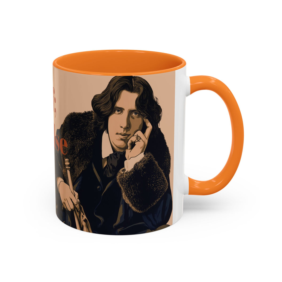 Oscar Wilde Quote Mug — "Be Yourself; Everyone Else Is Taken" Ceramic Coffee Cup (11oz/15oz)