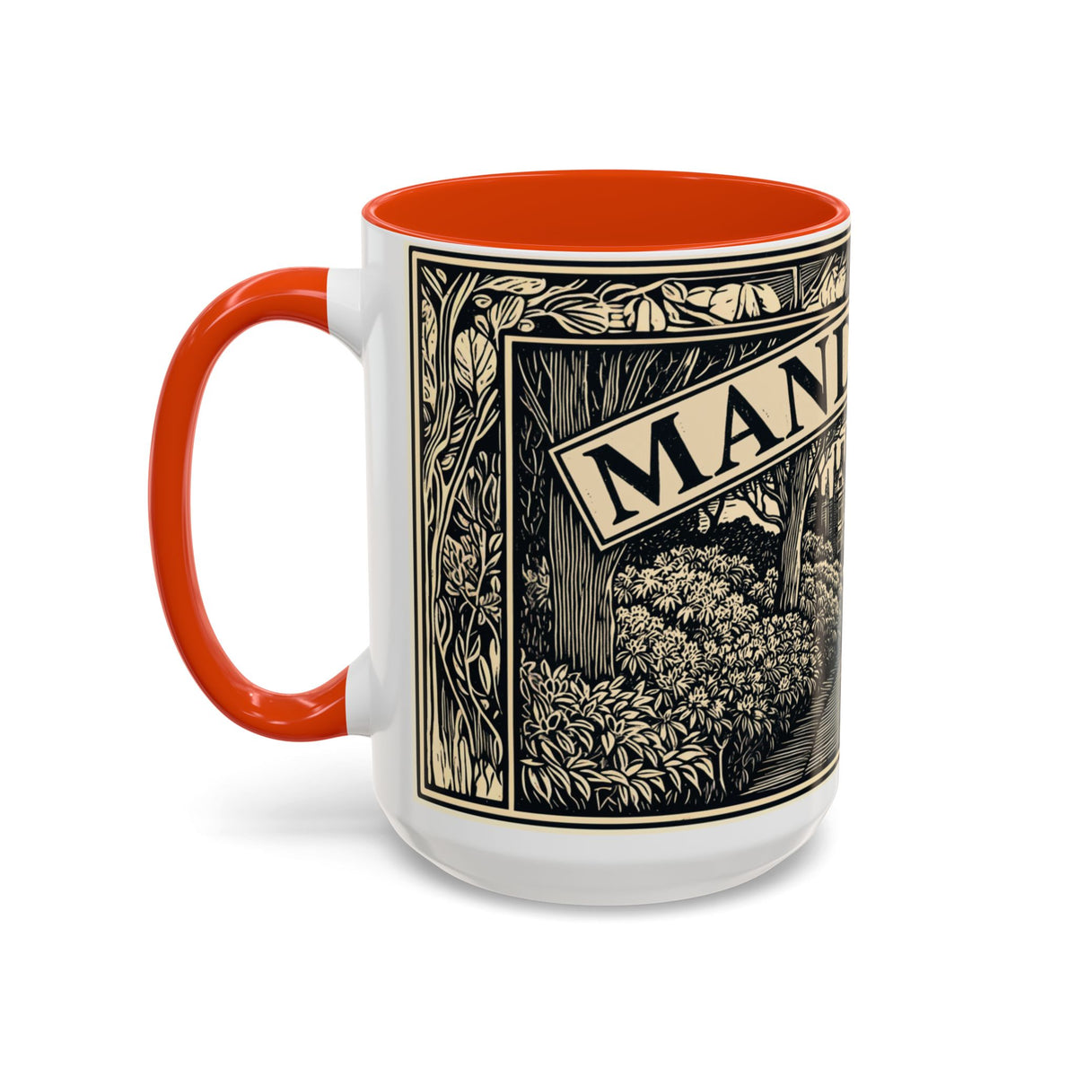 Manderley Estate Illustration Mug | Ceramic Coffee Cup