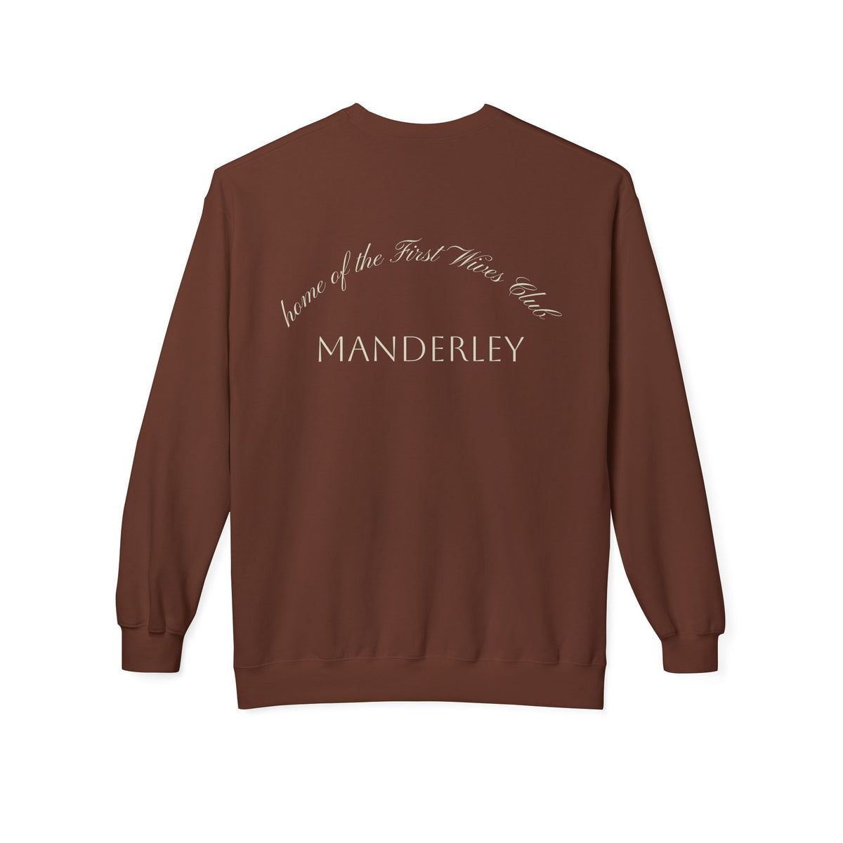 Manderley Vintage Graphic Sweatshirt — Gothic Rose Estate Crewneck