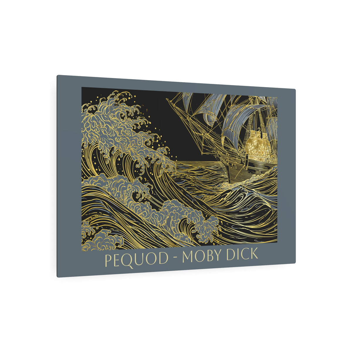 Pequod — Moby Dick Nautical Art Decor