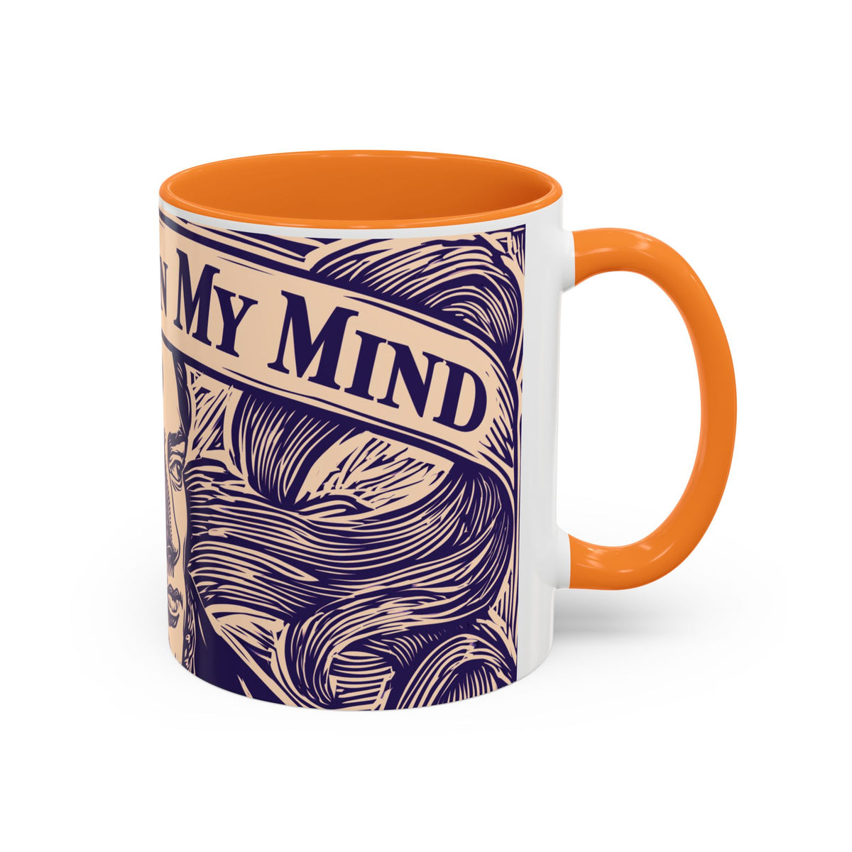 Darcy On My Mind Ceramic Mug — Jane Austen Literary Coffee Cup (11oz/15oz)