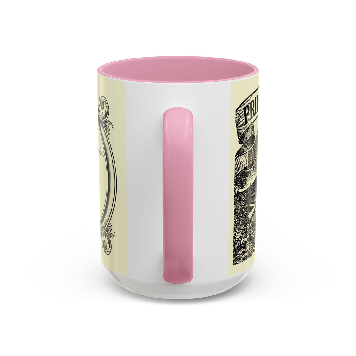 Pride and Prejudice Quote Mug — “Mr. Darcy at Pemberley” Vintage Jane Austen Coffee Cup (11oz/15oz)