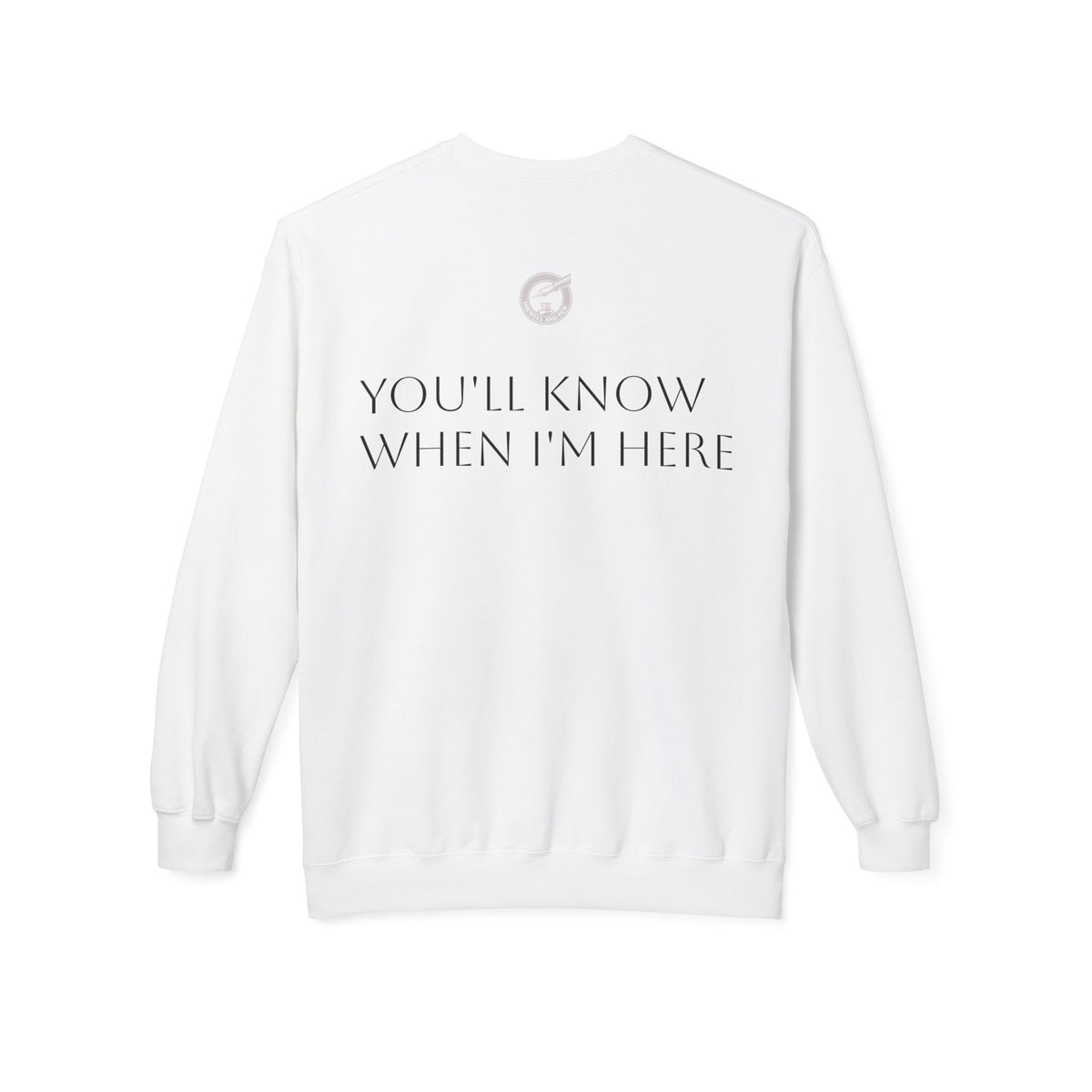 "Barely Tolerable" Vintage Portrait Sweatshirt
