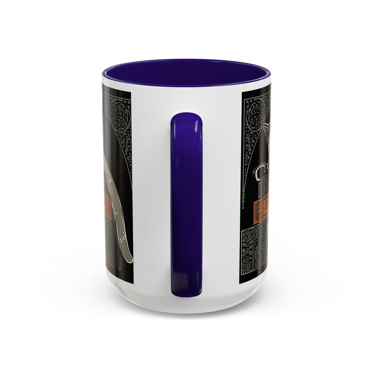 Bookstore Cat-Well Read Cat Mug | Literary Cat Stack Mug