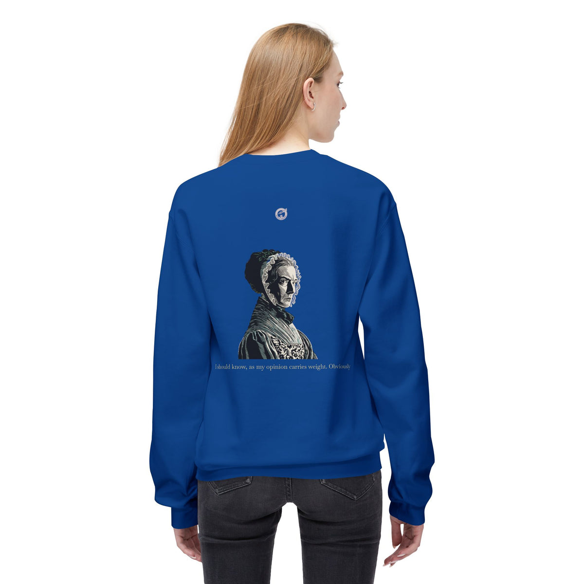 Pianoforte Comfort Sweatshirt — 'I Should Have Been a Great Proficient' Graphic Crewneck