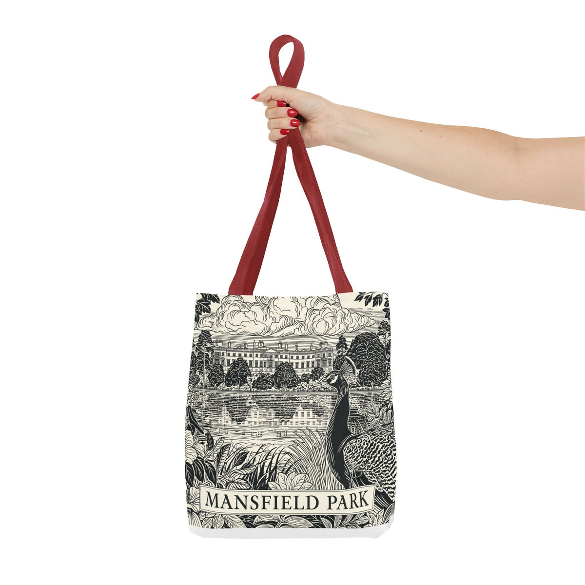 Mansfield Park Vintage Illustration Tote Bag