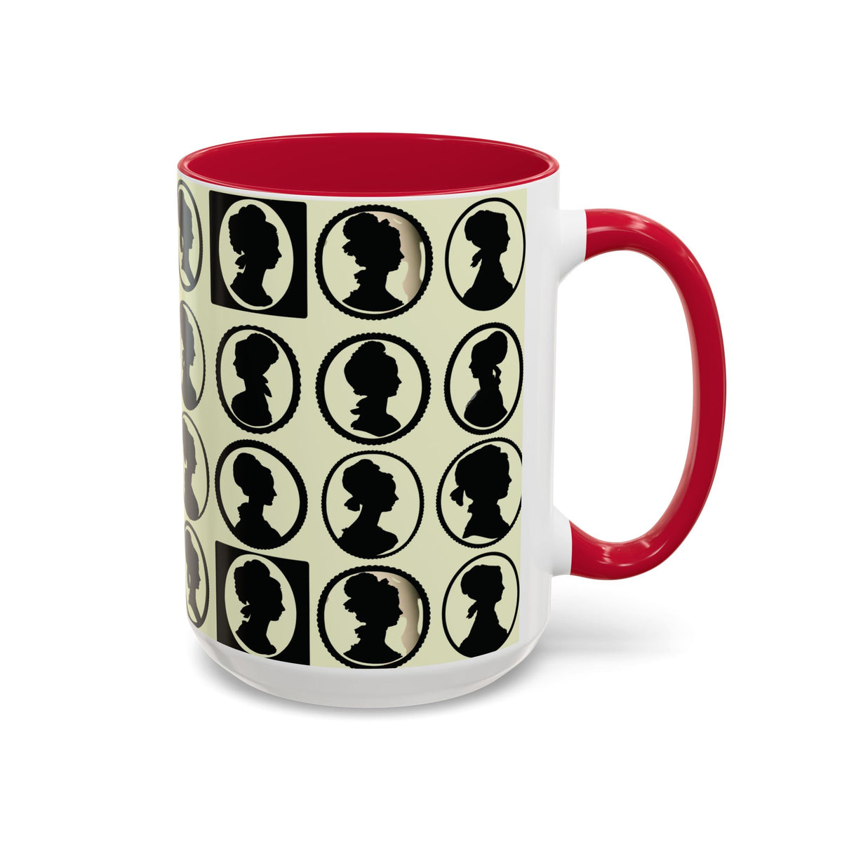 Mansfield Park Peacock Illustration Mug | Vintage Etching Wraparound