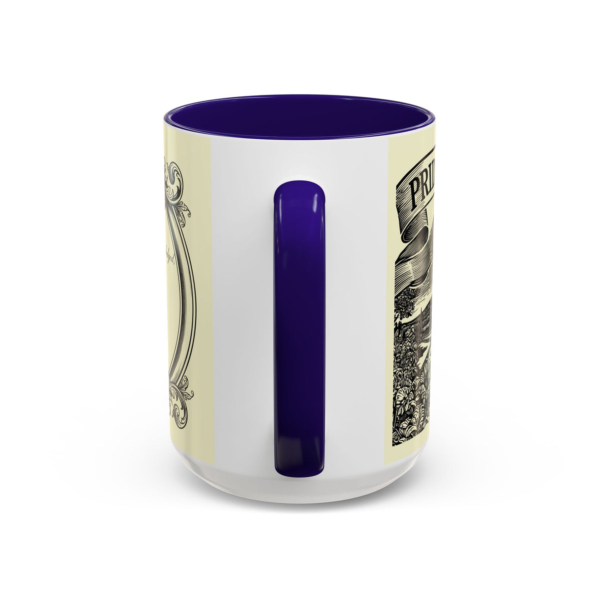 Pride and Prejudice Quote Mug — “Mr. Darcy at Pemberley” Vintage Jane Austen Coffee Cup (11oz/15oz)