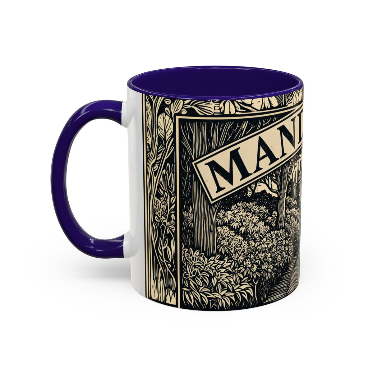 Manderley Estate Illustration Mug | Ceramic Coffee Cup