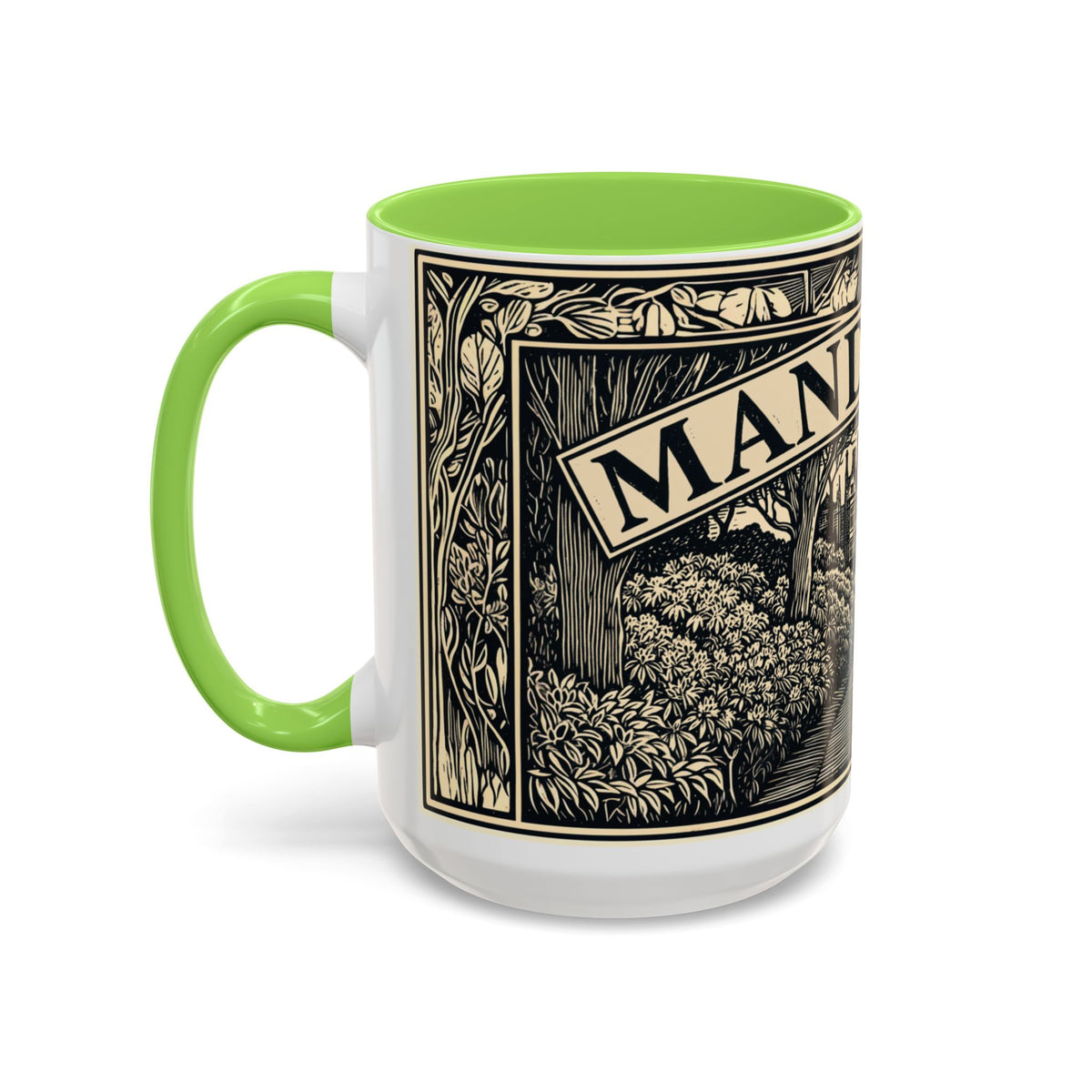 Manderley Estate Illustration Mug | Ceramic Coffee Cup