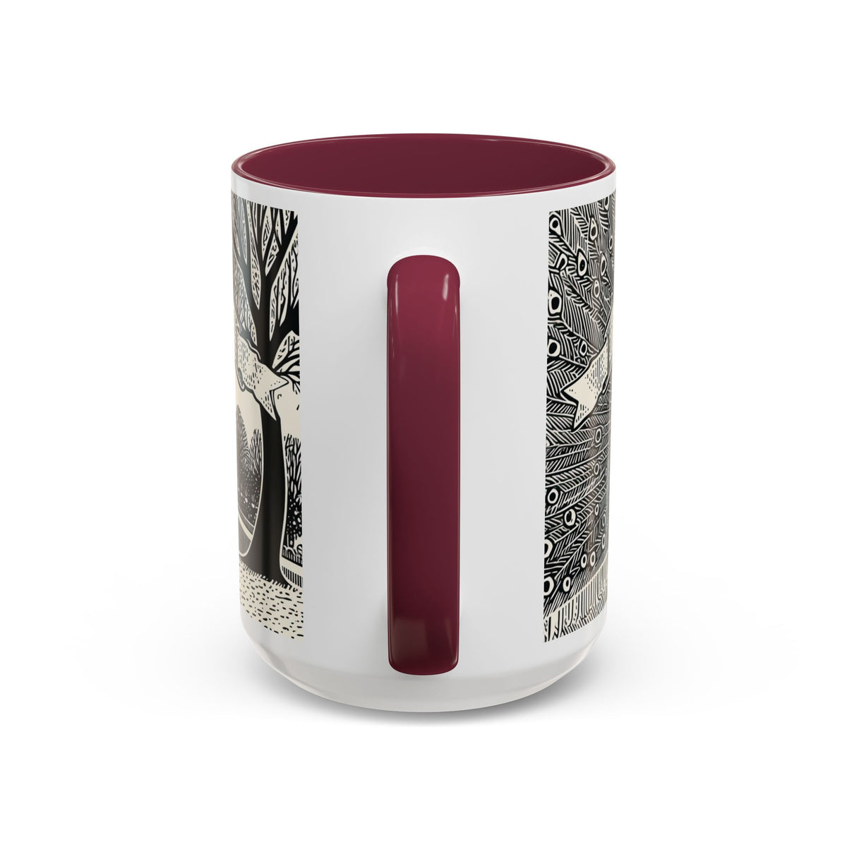 Mansfield Park illustration Mug | Peacock & Estate ceramic mug