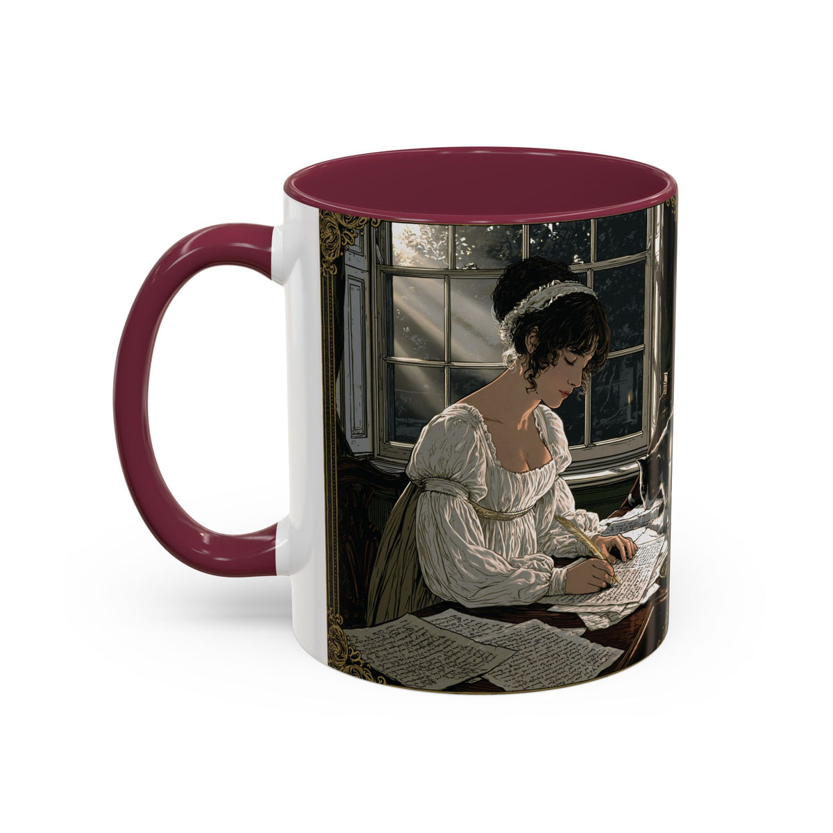 Jane Austen Quote Mug — “Every woman should write...” (11oz & 15oz)