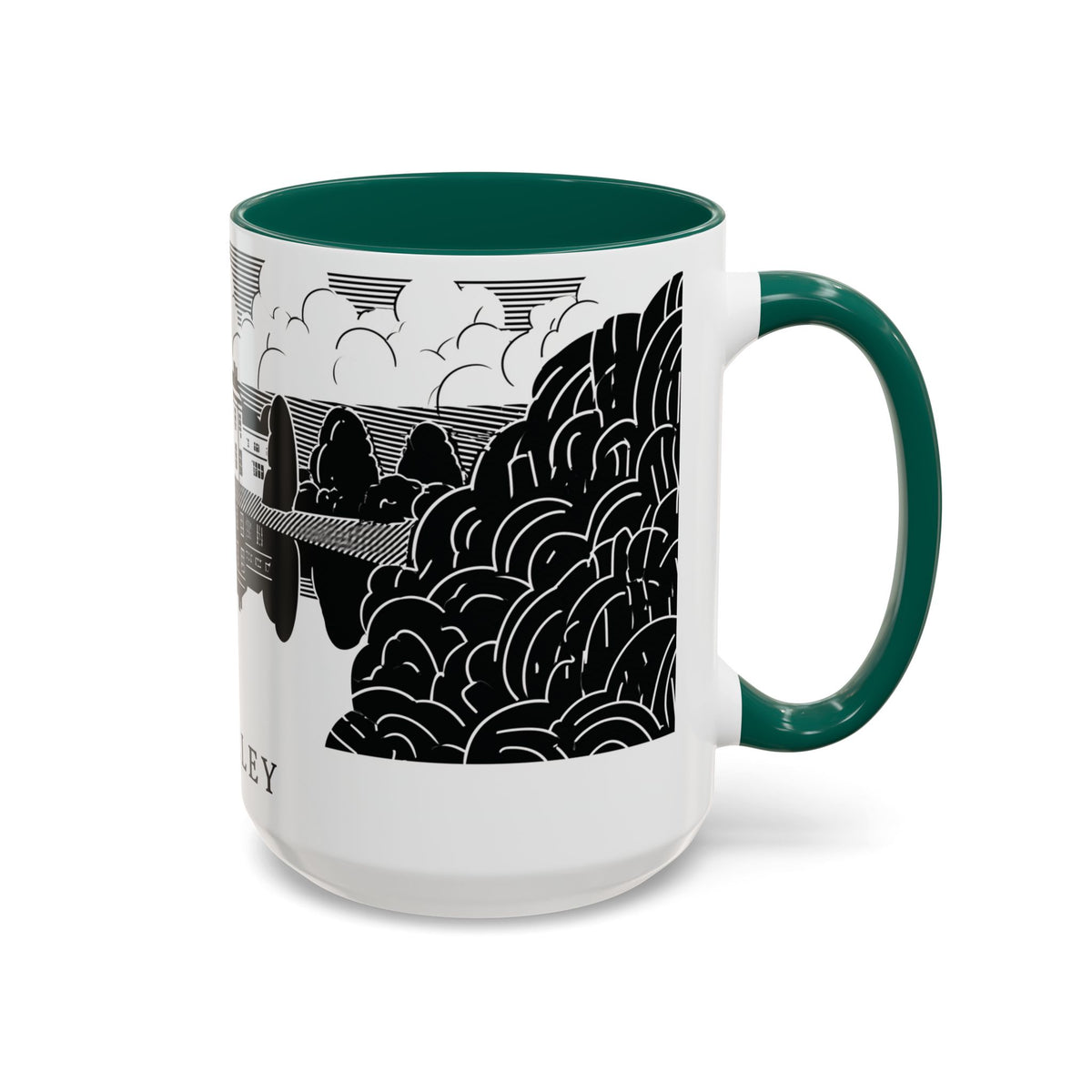 Pemberley Estate Illustration Mug | Ceramic Coffee Cup