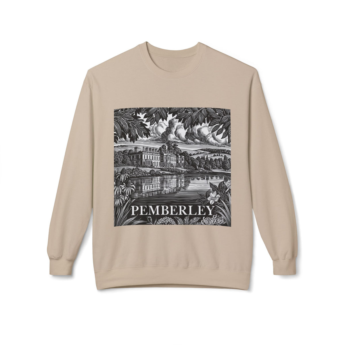 Mr. Darcy's Pemberley Estate - Crewneck Sweatshirt