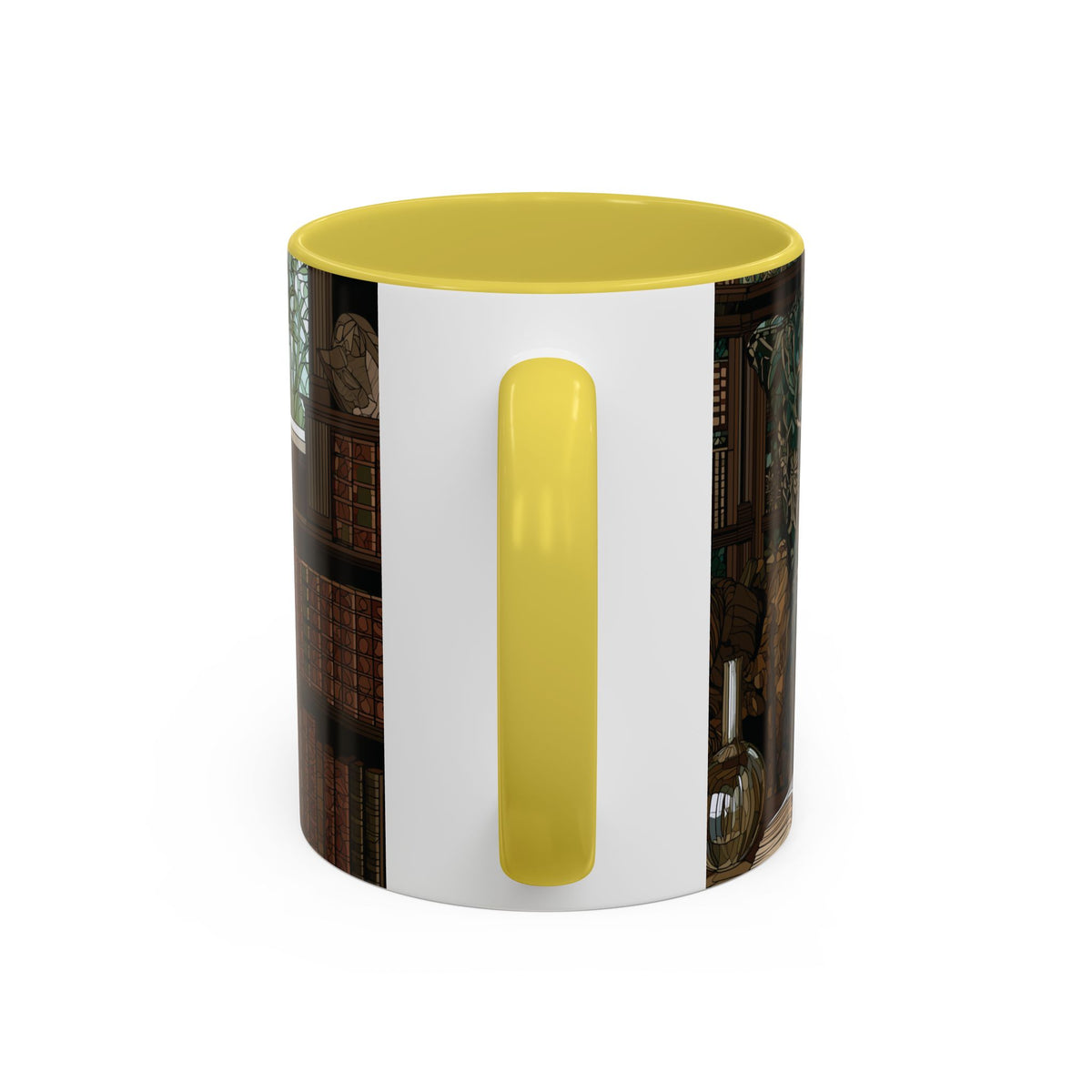 Cozy Reading Nook Cat Mug | Ceramic Coffee Cup 11oz 15oz