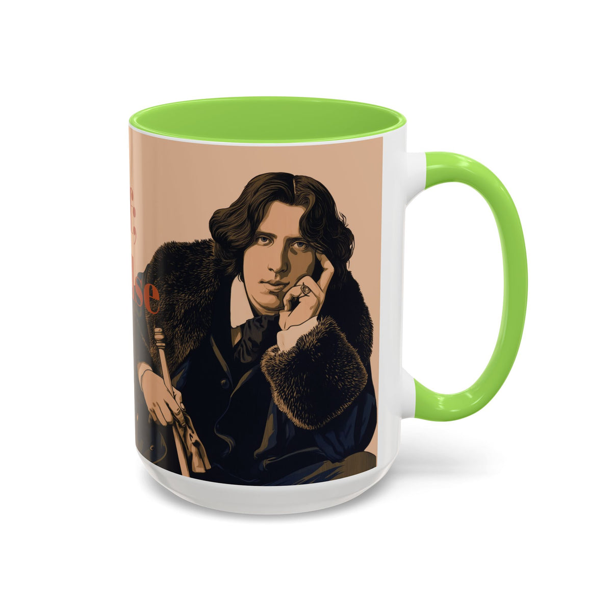 Oscar Wilde Quote Mug — "Be Yourself; Everyone Else Is Taken" Ceramic Coffee Cup (11oz/15oz)