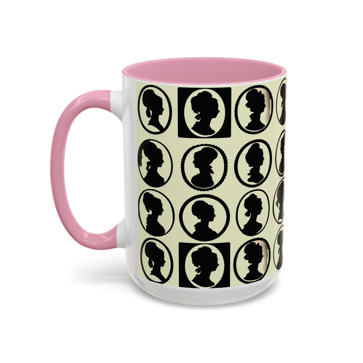 Mansfield Park Peacock Illustration Mug | Vintage Etching Wraparound