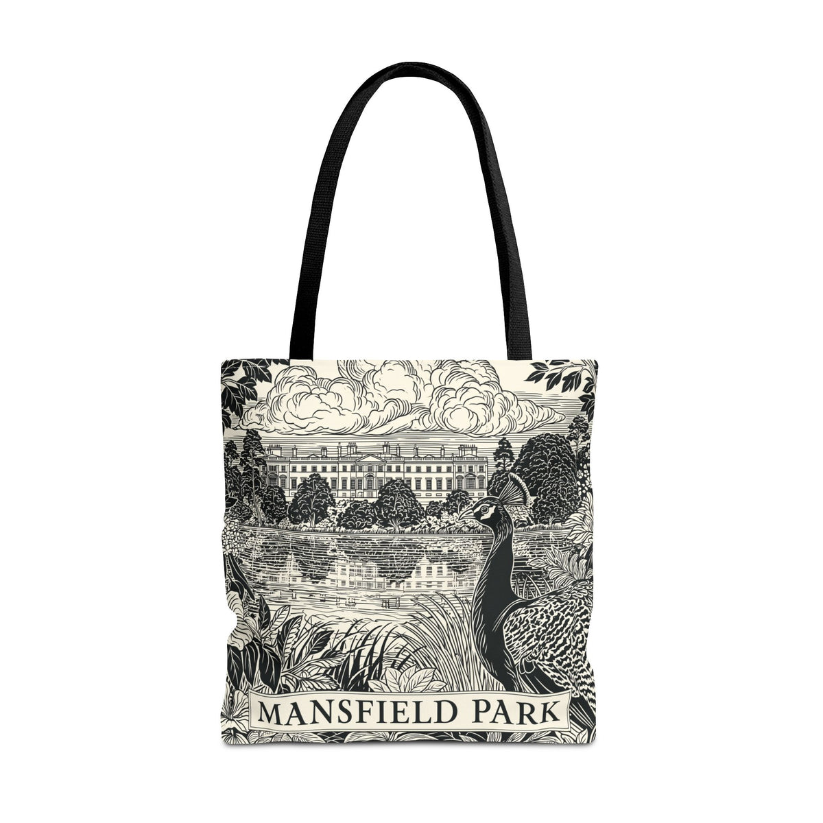 Mansfield Park Vintage Illustration Tote Bag