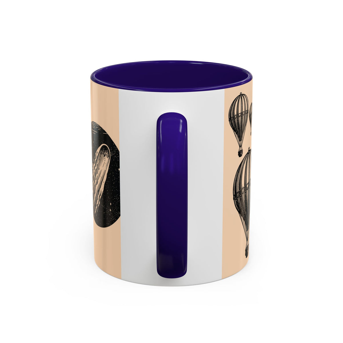 Jules Verne Ex Libris Vintage Science Fiction Coffee Mug (11oz & 15oz)