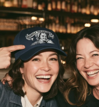 "Barely Tolerable "— Vintage Portrait Embroidered Cap