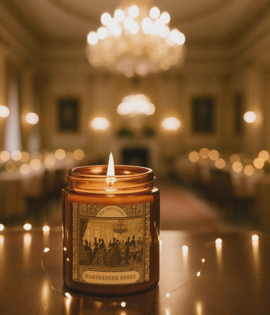 Northanger Abbey Illustration Candle | Soy Wax Candle